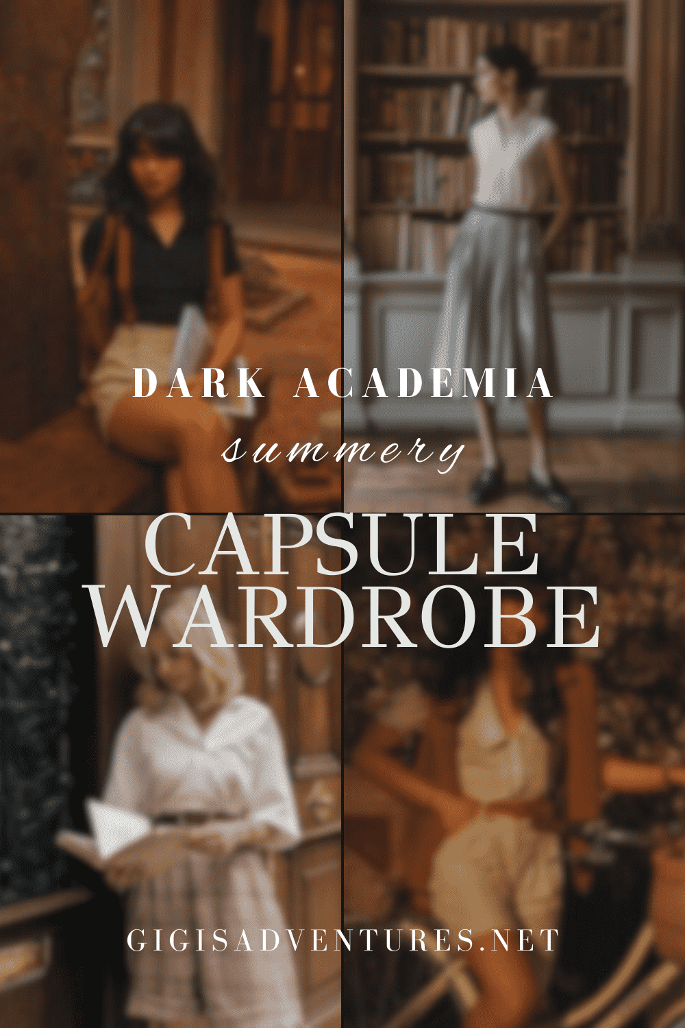 Dark Academia Summer Fashion | How To Create A Dark Academia Summer Wardrobe